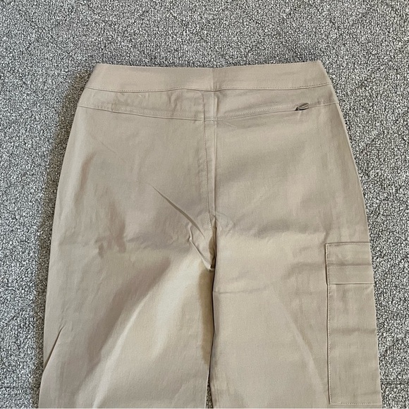 Athleta Alpine Stretch Pant Womens Small Tall Khaki 17418 Cargo Zip Hem NWT - Picture 11 of 11